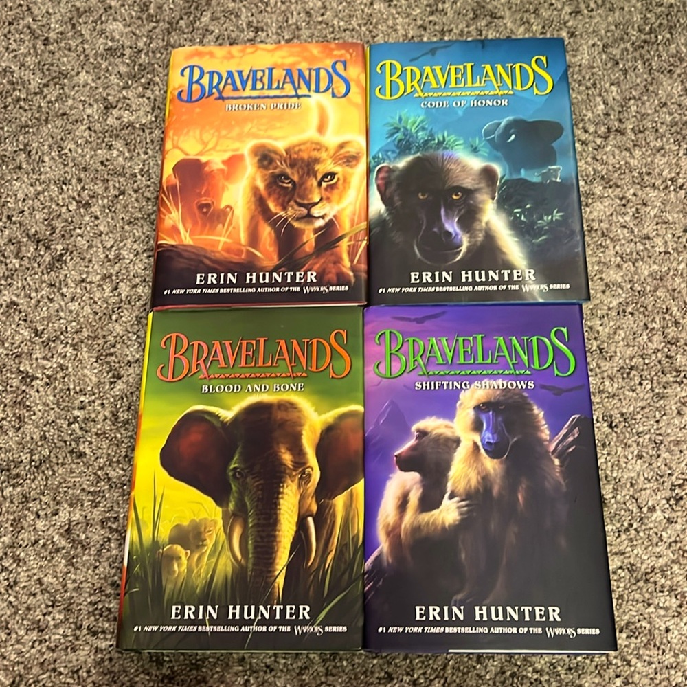 Bravelands Book series #1-4